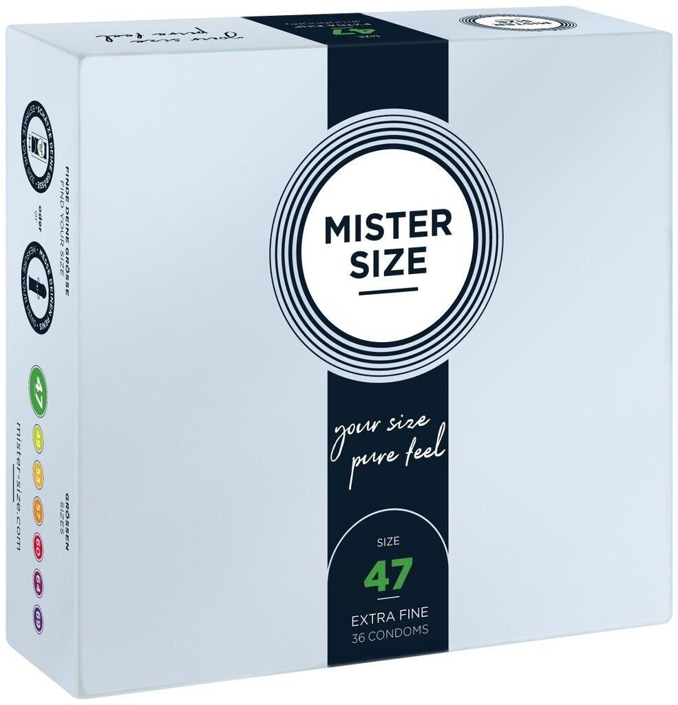Mister Size 47 (36 pcs)