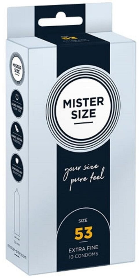Mister Size 53 (10 pcs)