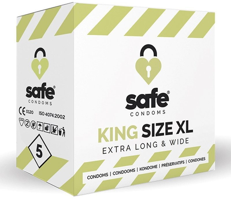 Safe Condoms King Size XL (5 pcs)