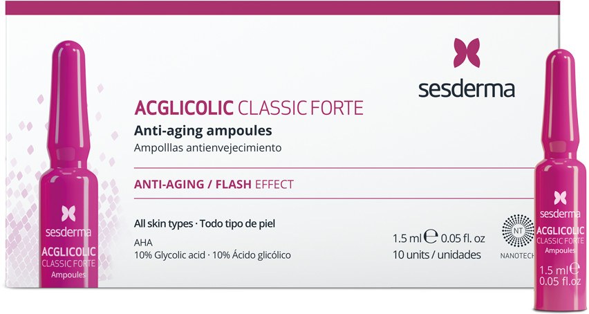 SeSDerma Acglicolic Classic Forte Ampoules (10x1,5ml)