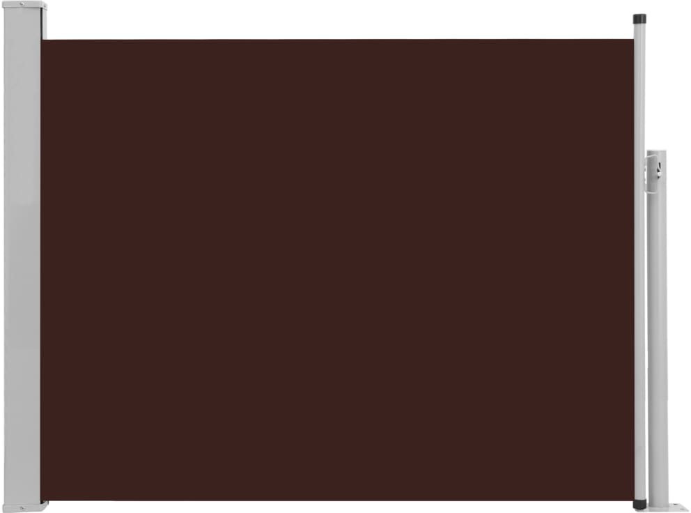 VidaXL Extendable Side Awning 500x170cm Brown