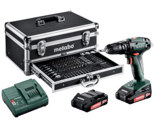 TRAPANO AVVITATORE METABO BS 18 L SET 3 BATTERIE INCLUSE 18 V//2,0 AH LI-ION