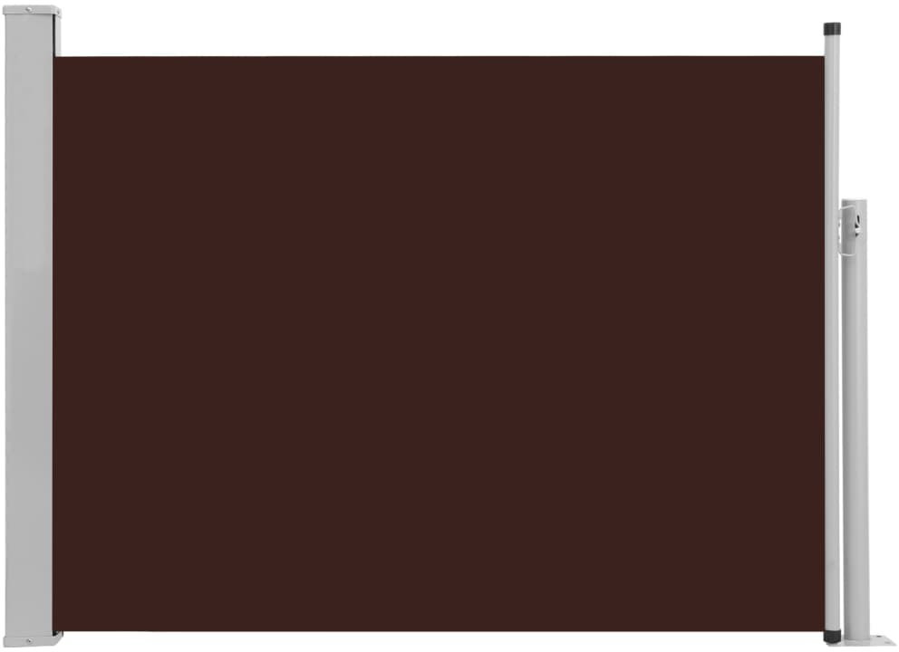 VidaXL Brise-vue rétractable 500 x 120 cm marron