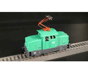 Ancienne locomotive électrique, E 41024 DB / 3037, Märklin, en HO Vert