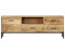 vidaXL Lowboard Solid Mango Wood 130 x 30 x45 cm