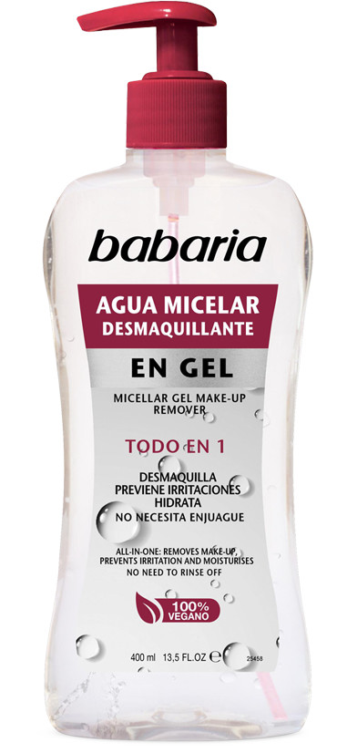 Babaria Micellar Gel Make-up Remover (400ml)