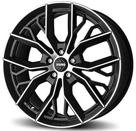 Momo Massimo (7x16) matt black diamond cut