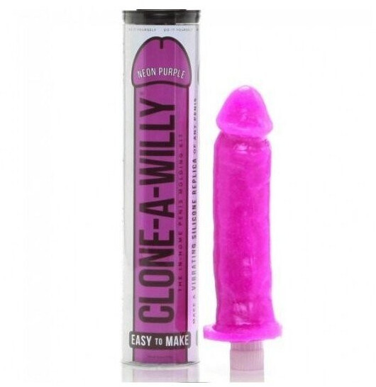 Clone-a-Willy Kit neon purple