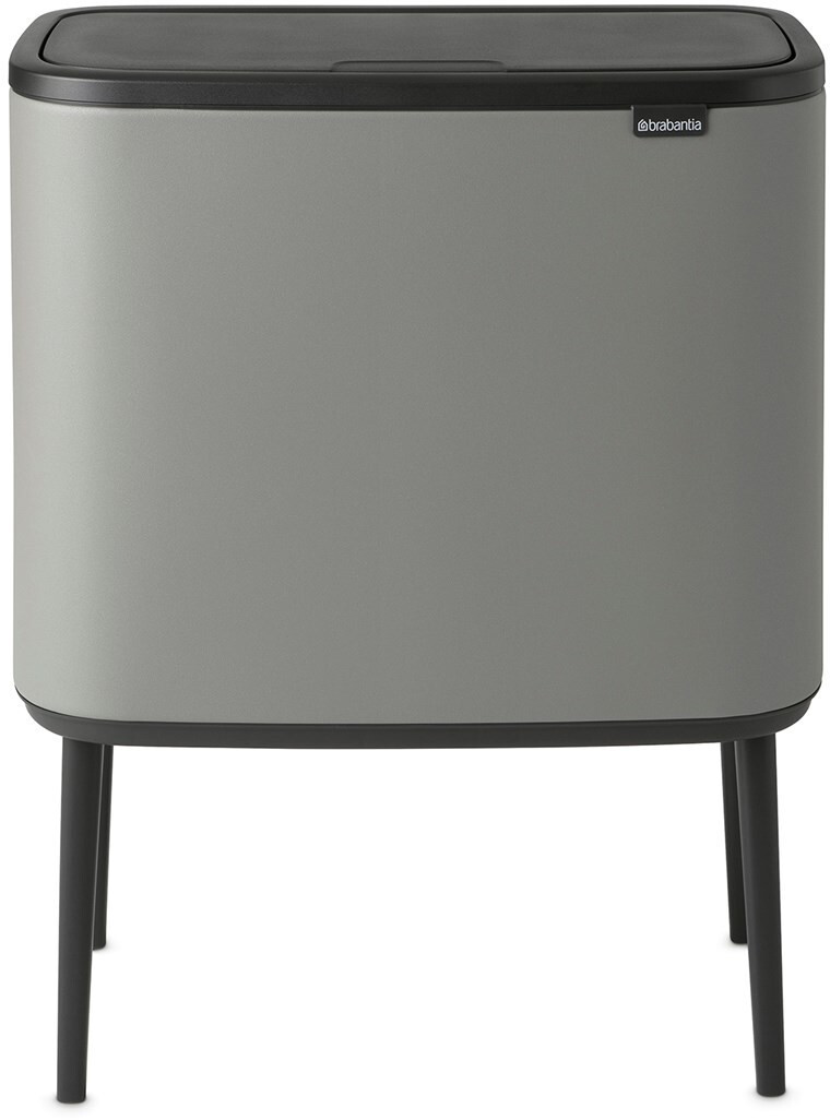 Brabantia Bo Touch Bin 3 x 11 L Mineral Concrete Grey