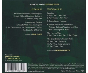 pink floyd ummagumma remastered 2011
