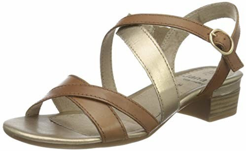 Jana Shoes Sandals (8-28256-24) cognac