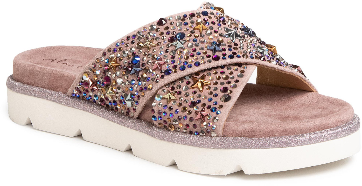 Alma en Pena Sandals (V20482) suede purple