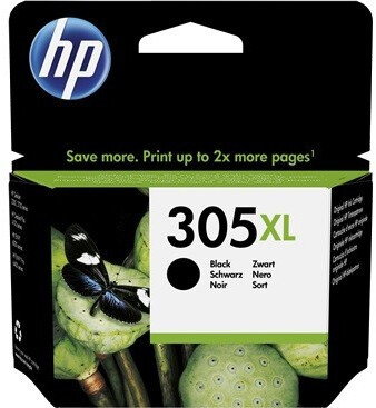 HP 305-3YM61AE/3YM60AE Multipack Lot de Cartouches d'encre Originales Noir  et Trois Couleurs : : Informatique