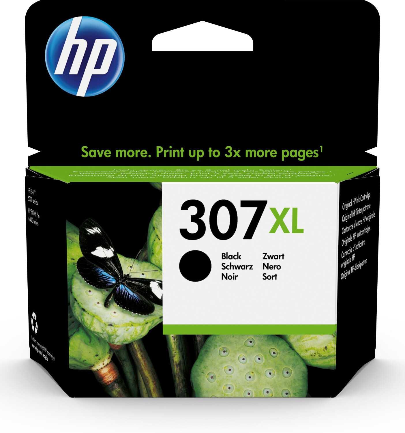 HP 307 XL noir (3YM64AE)