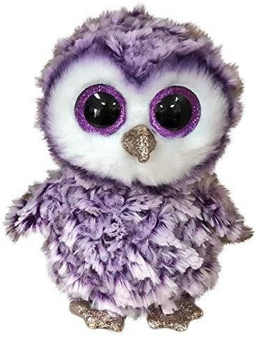 Photos - Soft Toy Ty Beanie Boos - Owl Moonlight 15 cm 