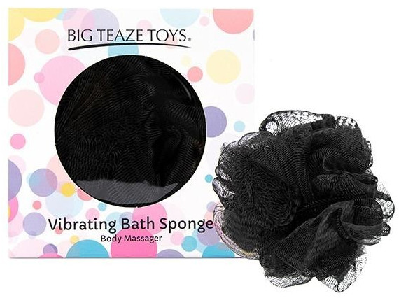 Big Teaze Toys Fleur de douche vibrante noir