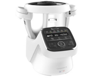 Moulinex Hf805810 Robot Cuiseur Multifonction Companion XL– 12 Programmes  Automatiques, 8 Accessoires Inclus, Bol Capacité XL (jusqu'à 10 personnes),  1 Million de Menus : : Cuisine et Maison