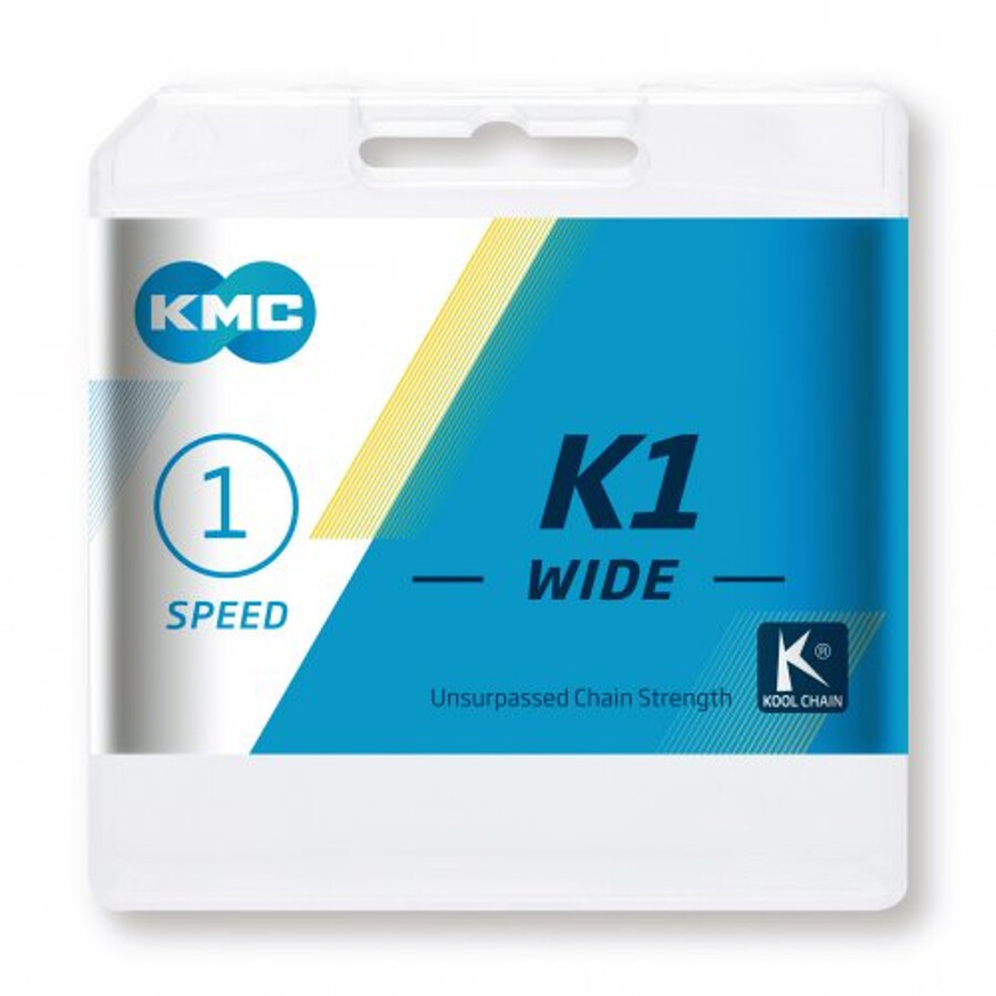 KMC K1 1-fach silver/black 110
