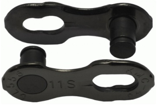 KMC CL-550 DLC Missing Link 2-Set Shimano/SRAM/11-fach black