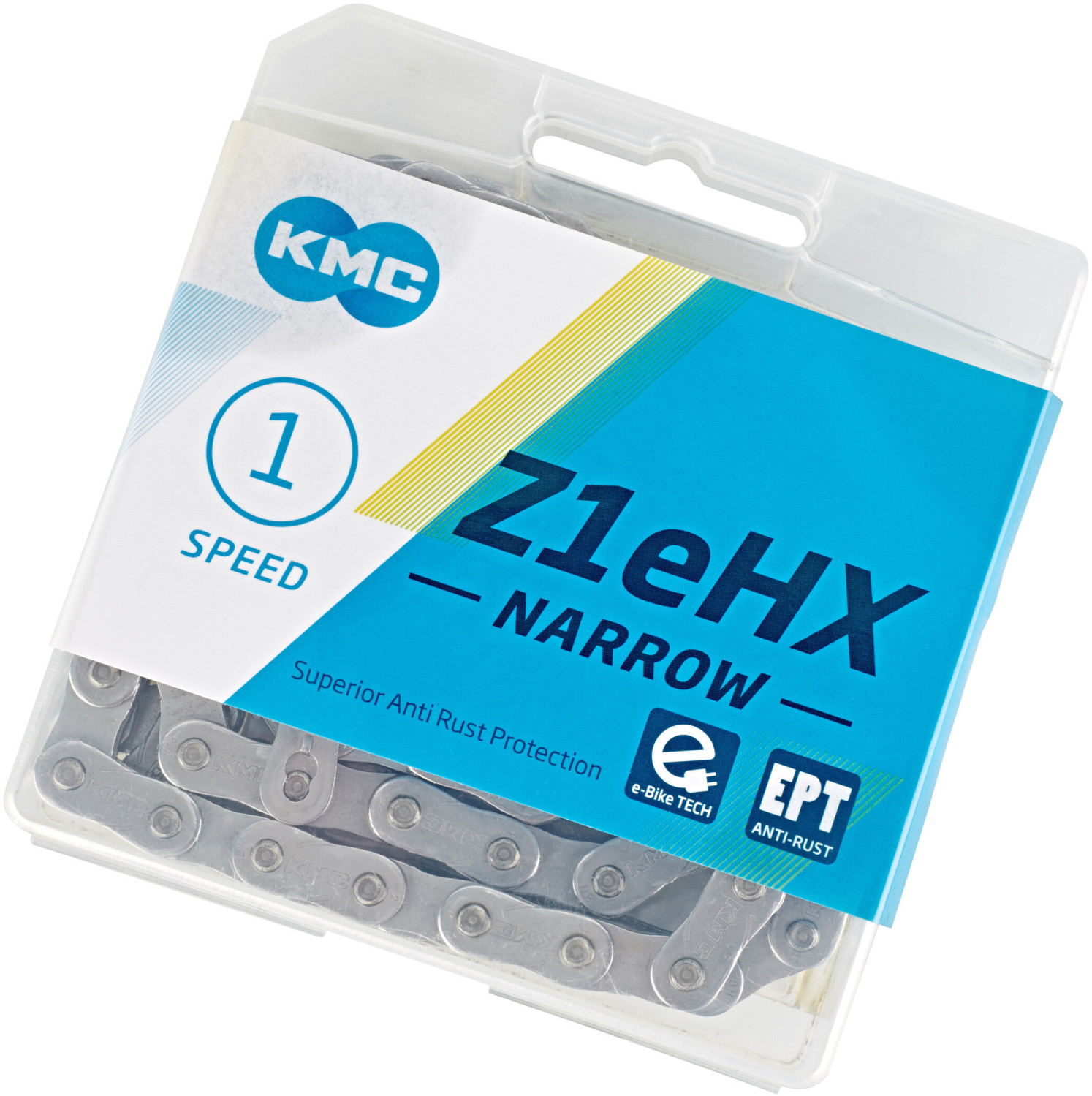 KMC Z1eHX Narrow EPT E-Bike 1-fach grau 112