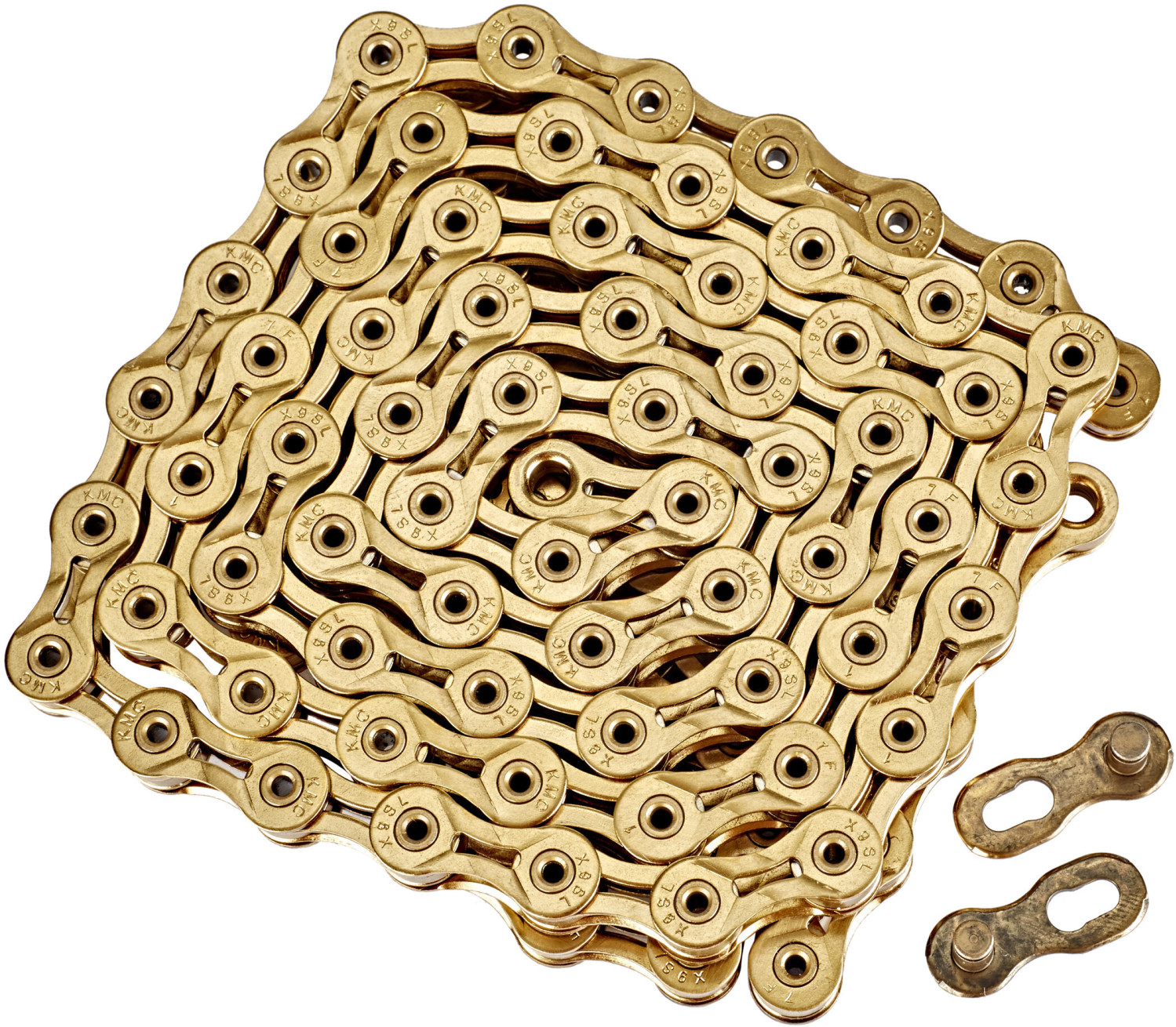 KMC X9SL Ti N 9 fach gold 114 au meilleur prix sur idealo