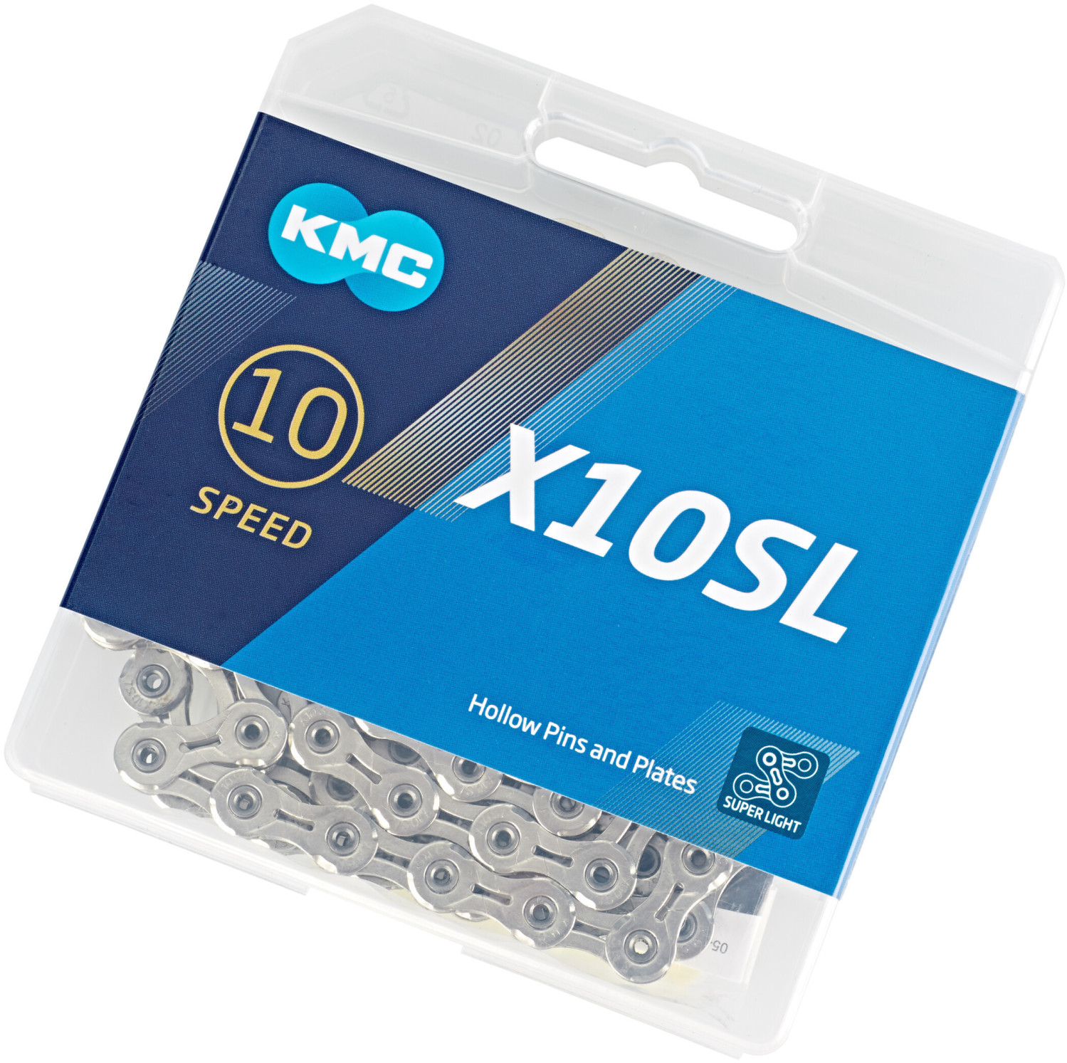 KMC X10SL Ti-N 10-fach silver 114