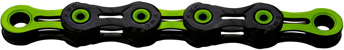 KMC X10 SL DLC Super Light 10-fach black/green 116