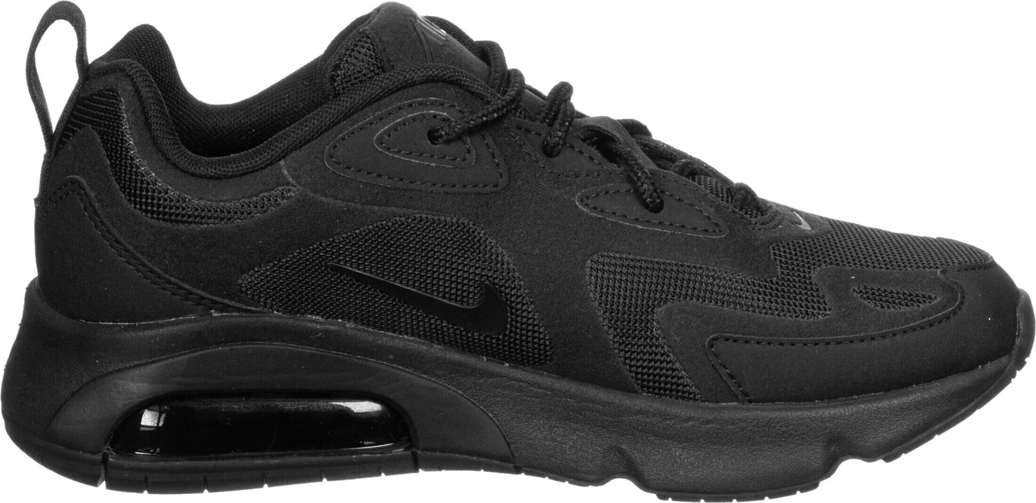 nike air max 200 women's black