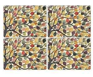 Pimpernel Tischsets Mdf Mit Kork Ruckseite Motiv Tanzende Zweige 16 X Zoll Mehrfarbig 4er Set Ab 37 04 Preisvergleich Bei Idealo De