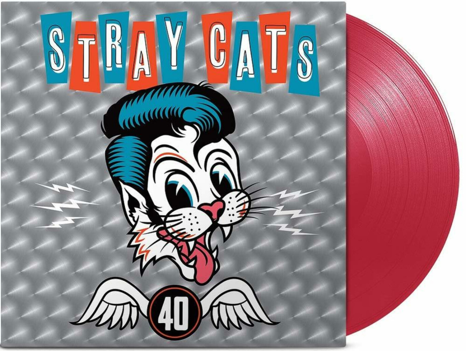 Stray Cats - 40 (Ltd.180 Gr.Red Transparent Gatefold+Mp3) [Vinyl]