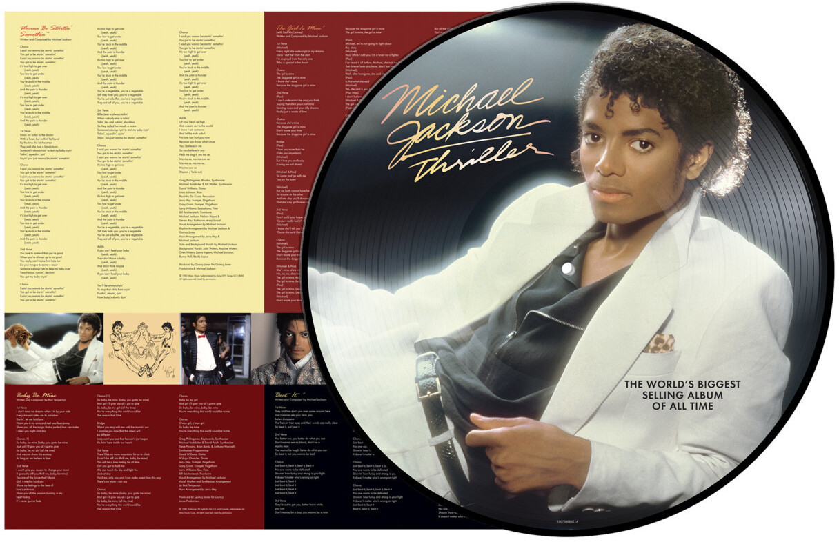 Michael Jackson Thriller (LP) - Muziker