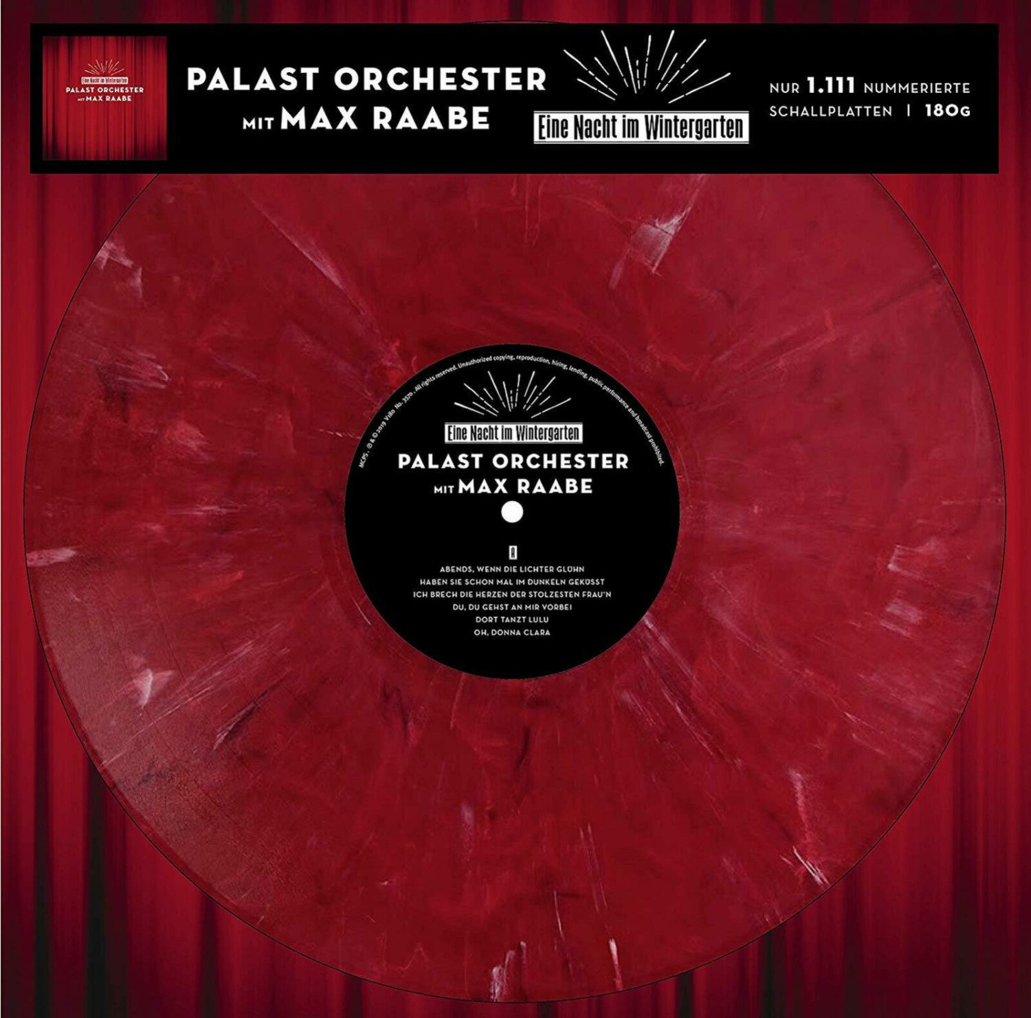 Max Raabe, Palast Orchester - Eine Nacht Im Wintergarten (Limited) [Vinyl]