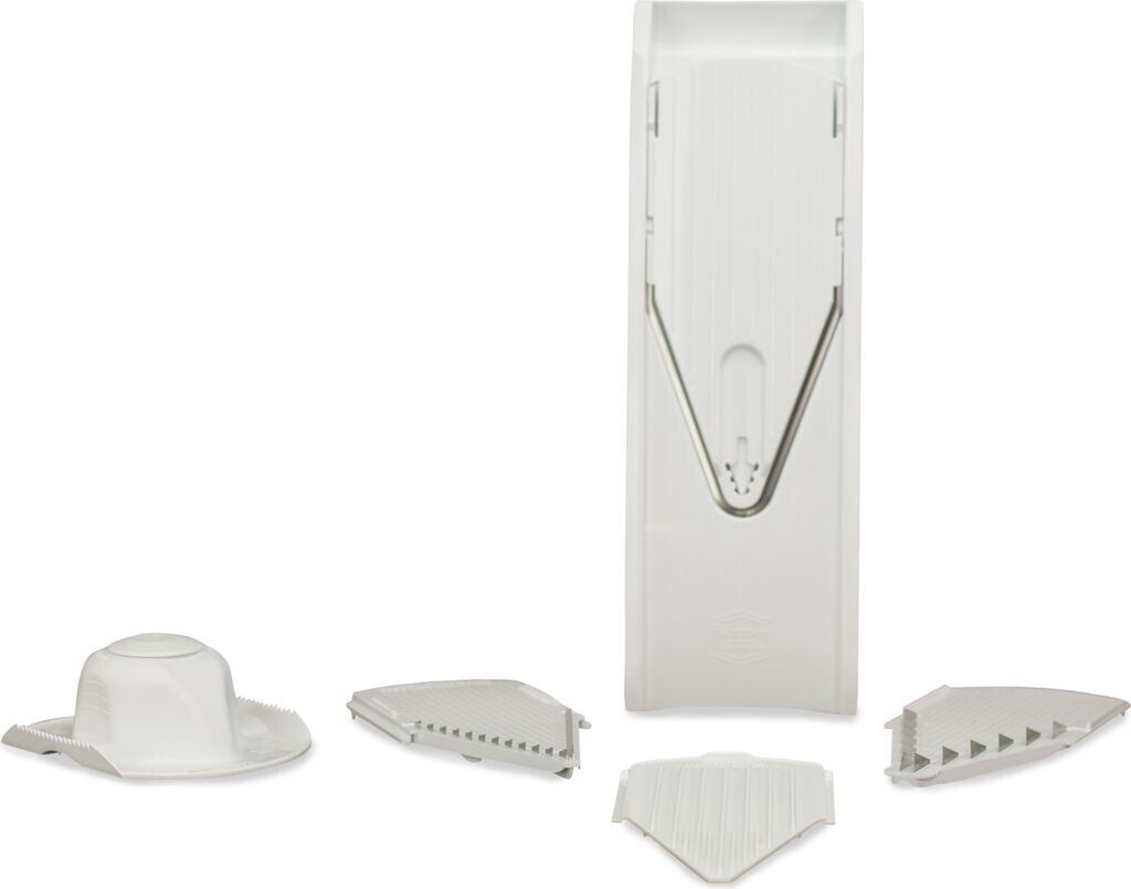 Börner Vegetable slicer V1 ClassicLine Starter Set with 2 knife inserts, white