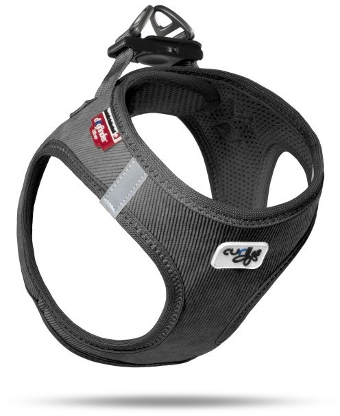 Curli Harnais pour chien Black 3XS Curli Harnais pour chien Black 3XS