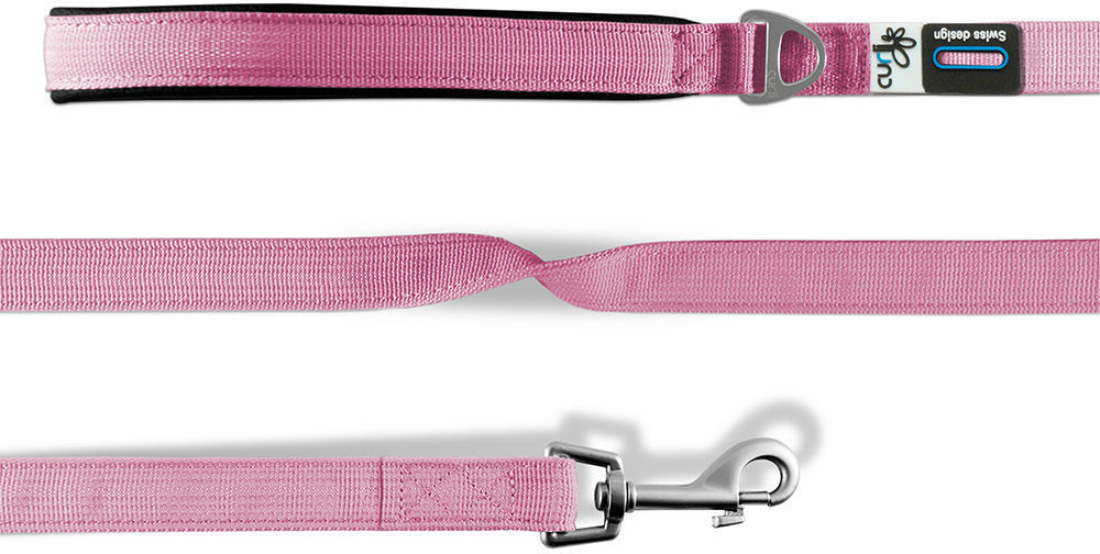 Curli Basic Leash Nylon 140x1,5cm Pink