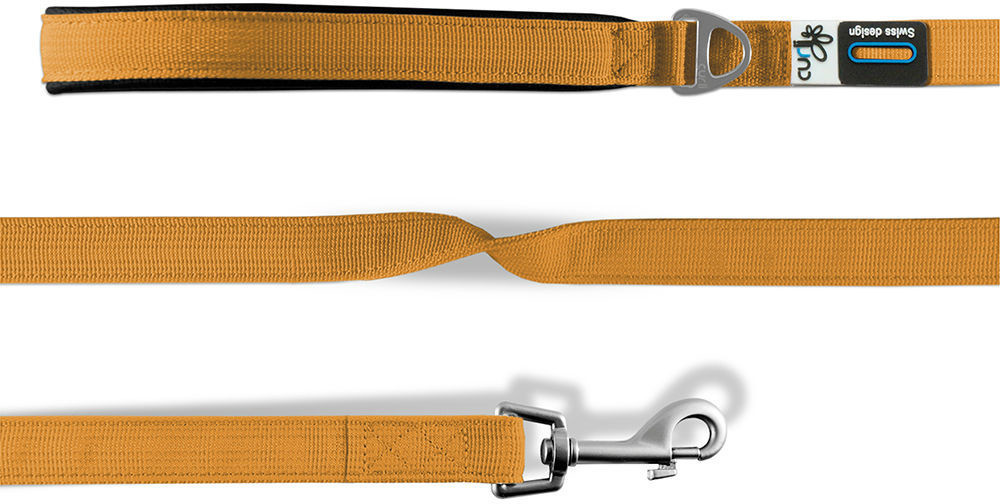 Curli Basic Leash Nylon 140x1,5cm Orange