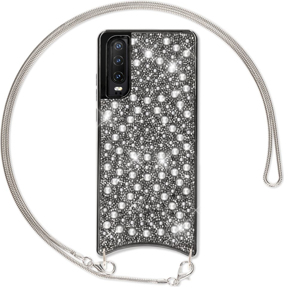 NALIA Glitzer Case (Huawei P30) Black