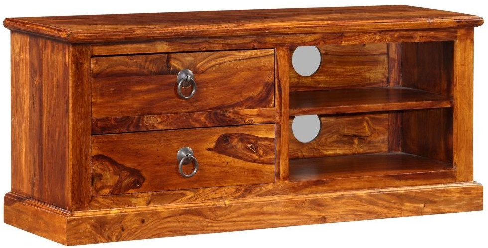 VidaXL Meuble TV bois de sesham 90 x 30 x 40 cm