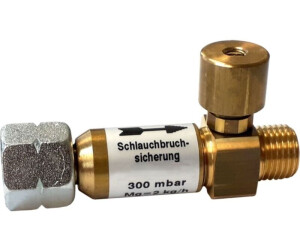 WALTER Hose rupture protection 300 mbar