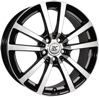 RC Design RC25T (7x17) black front polished