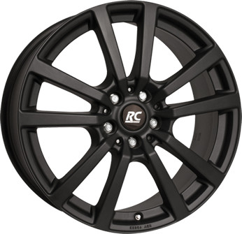 RC Design RC25T (7x17) black matt painted