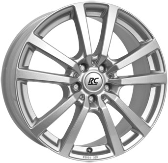 RC Design RC25T (7x17) crystal silver painted