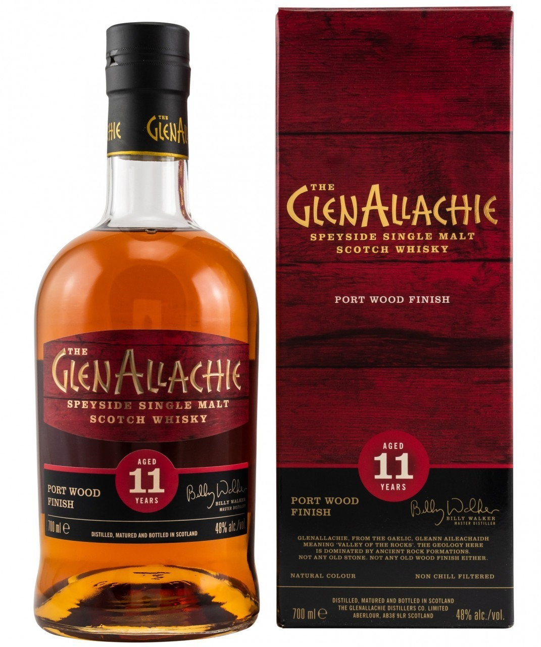GlenAllachie 11 years Port Wood Finish 48.0% 0.7l