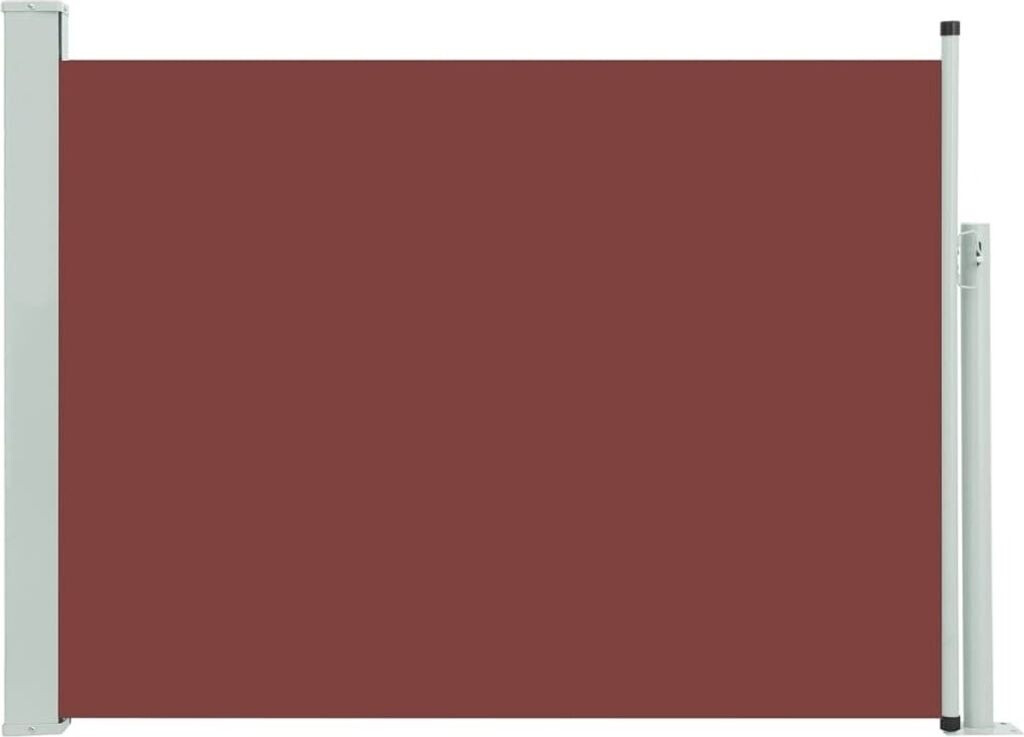 VidaXL Side Awning 500 x 100 cm Brown