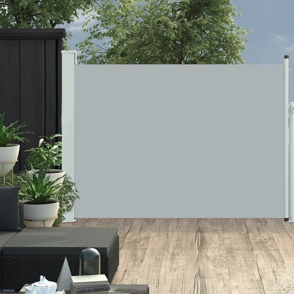 vidaXL Side Awning 500 x 100 cm Grey