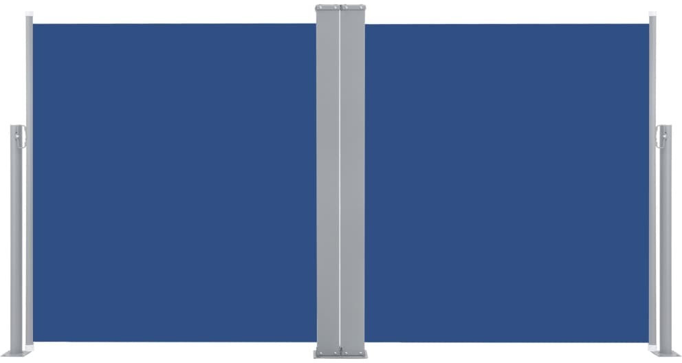 vidaXL Retractable side curtain 600 x 100 cm Blue