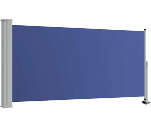 vidaXL Side Awning 300 x 120 cm Blue