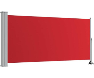 vidaXL Side Awning 300 x 120 cm Red