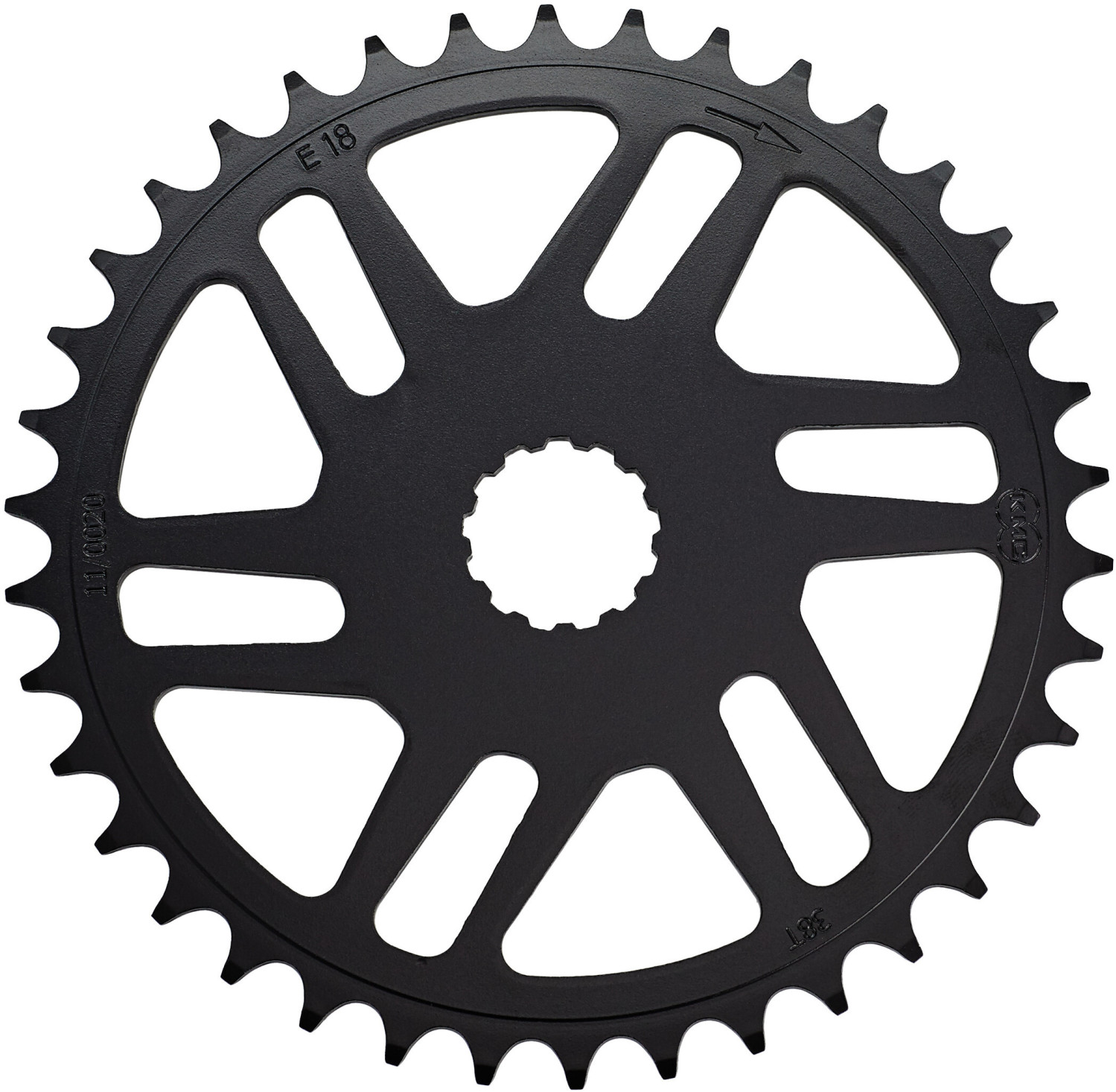 KMC Chainring Bosch Active und Performance Line 11/128 50,5mm black 44T
