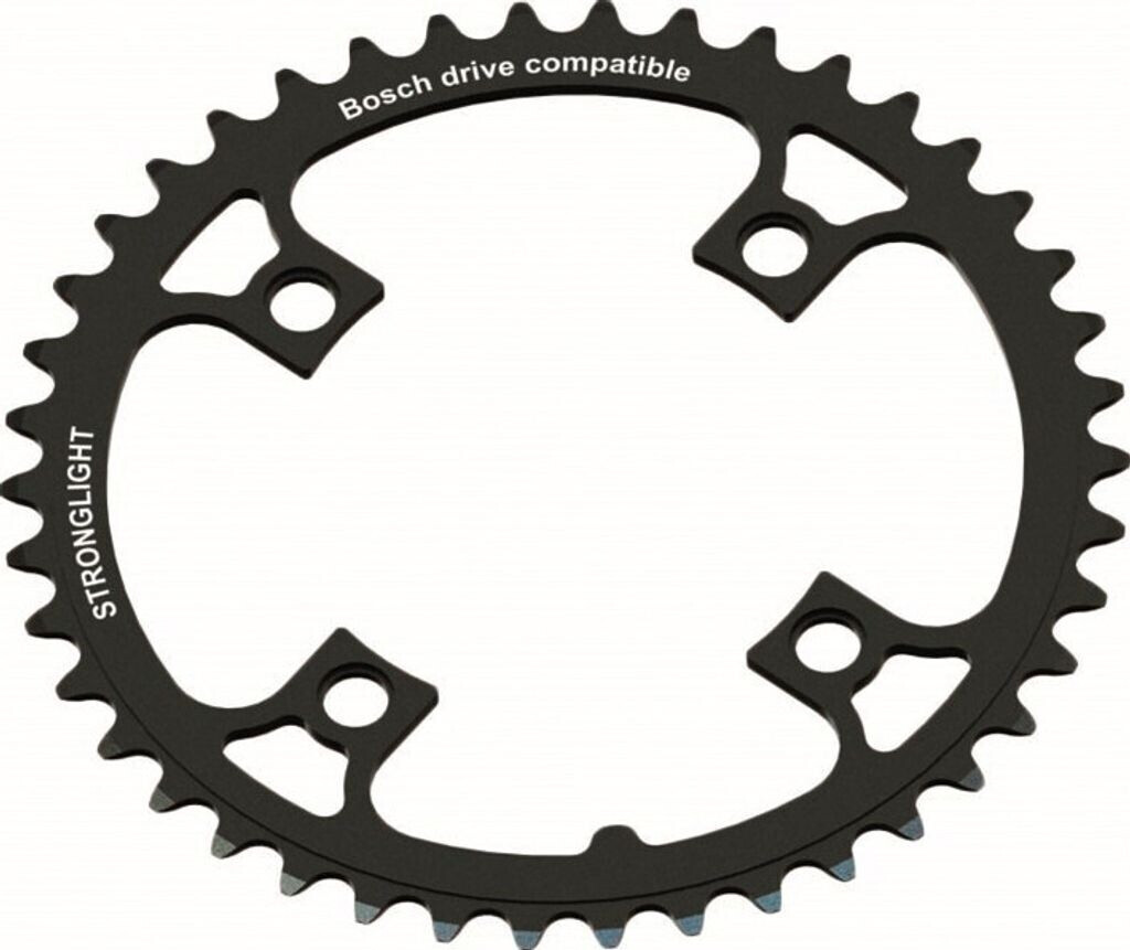 Stronglight E-Bike Chainring Bosch Gen1/3, Brose black 42T